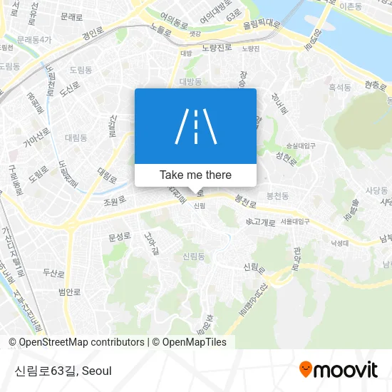 신림로63길 map