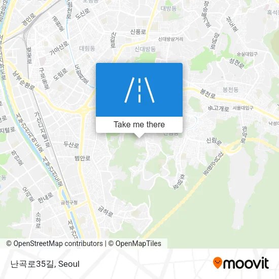 난곡로35길 map