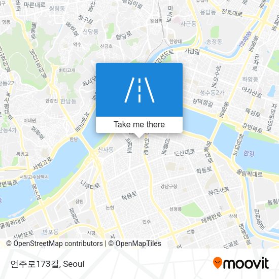 언주로173길 map
