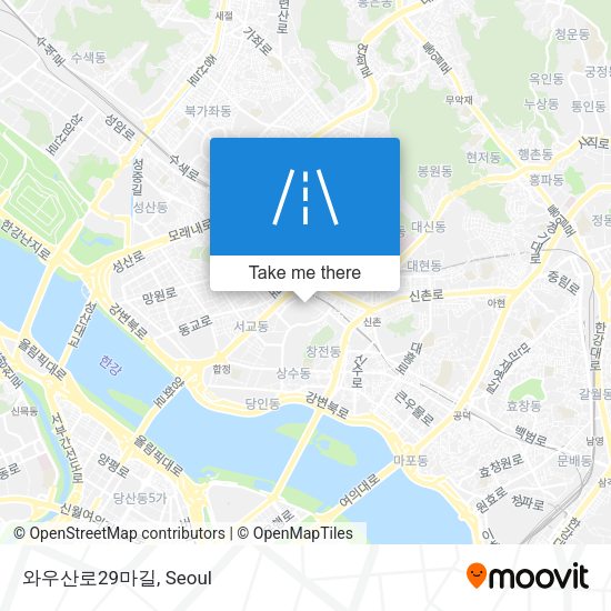 와우산로29마길 map