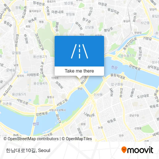 한남대로10길 map