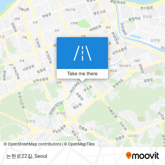 논현로22길 map