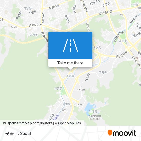 뒷골로 map