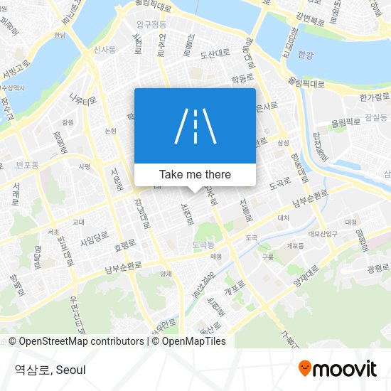 역삼로 map
