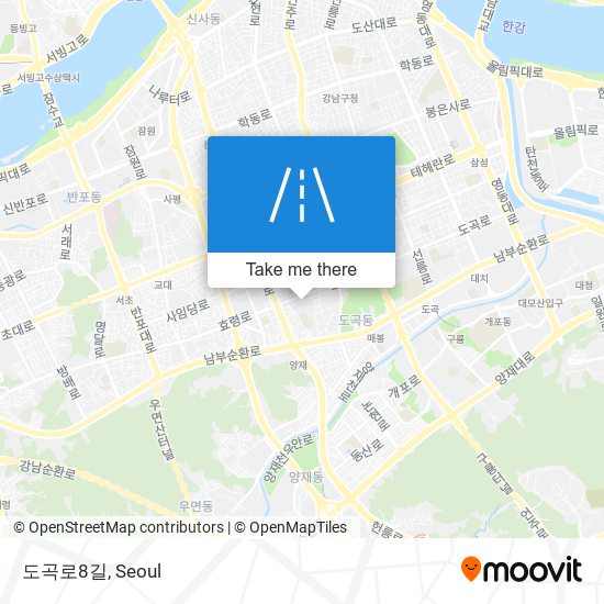 도곡로8길 map