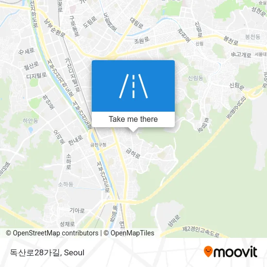 독산로28가길 map
