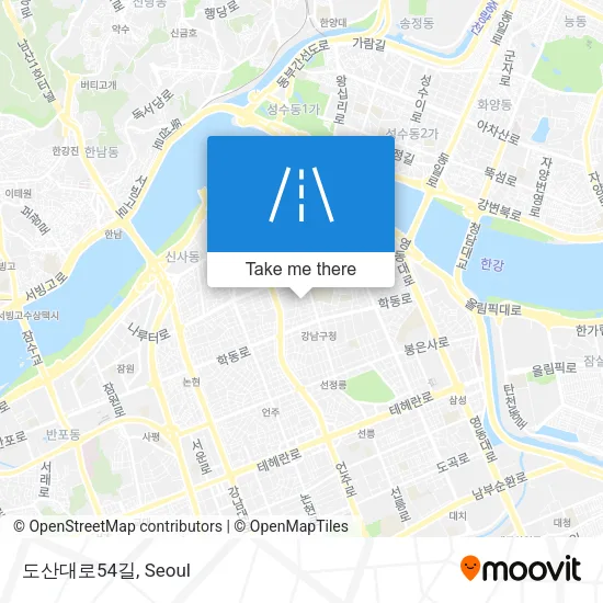 도산대로54길 map