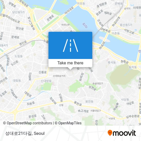 성대로21다길 map