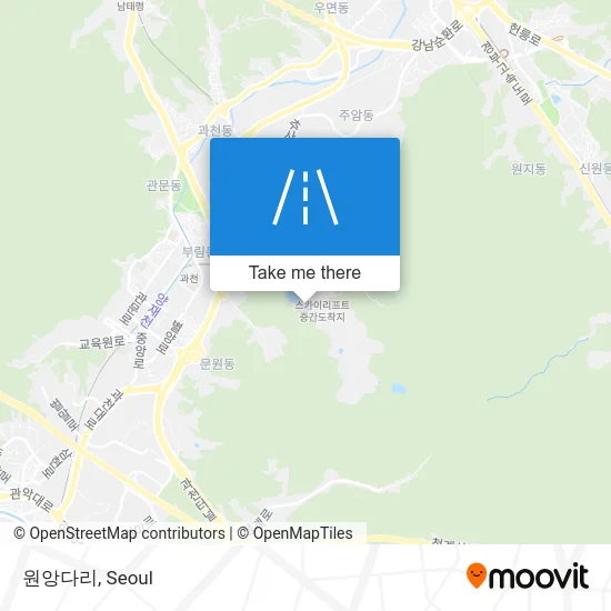원앙다리 map
