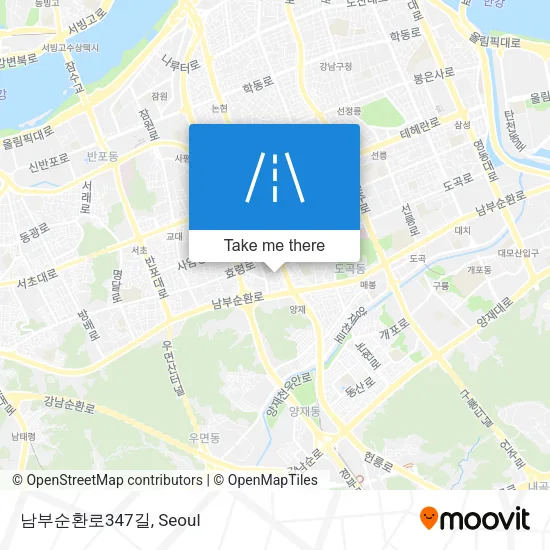 남부순환로347길 map