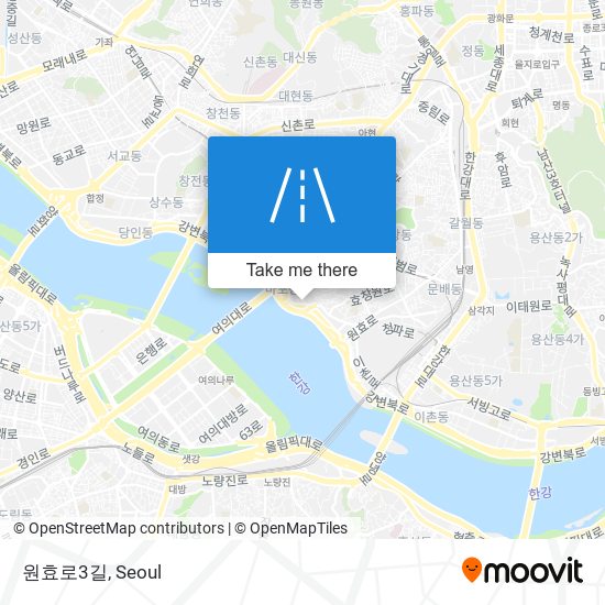 원효로3길 map