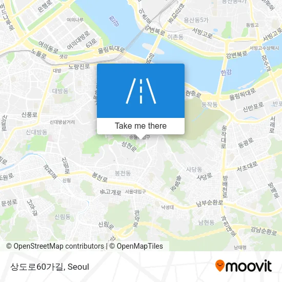상도로60가길 map