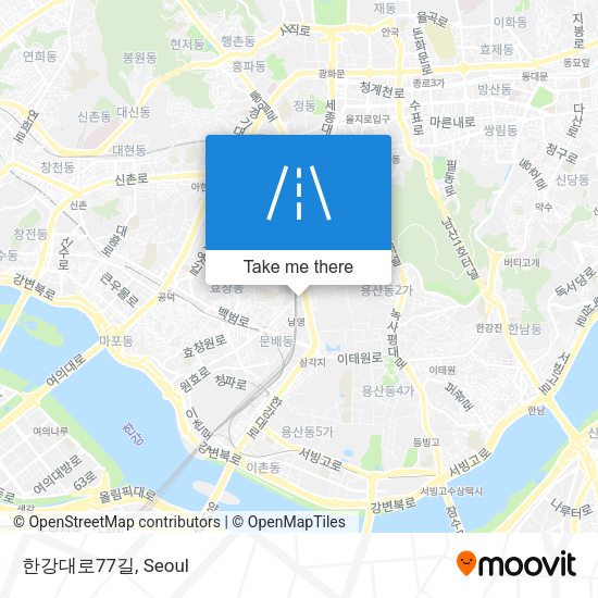 한강대로77길 map