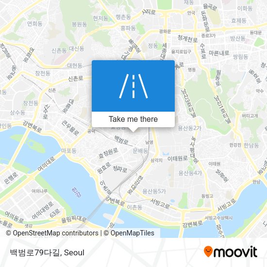 백범로79다길 map