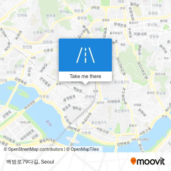백범로79다길 map