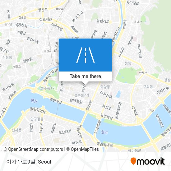 아차산로9길 map