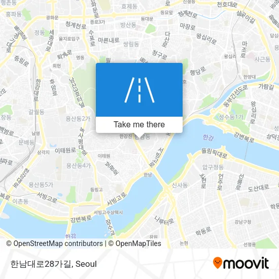 한남대로28가길 map