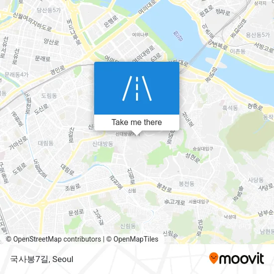 국사봉7길 map