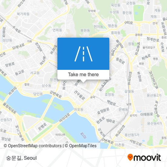 숭문길 map