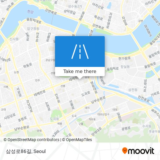 삼성로86길 map