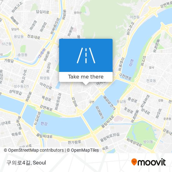 구의로4길 map