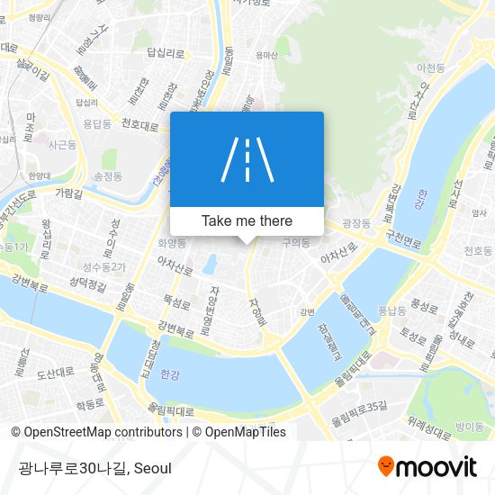 광나루로30나길 map