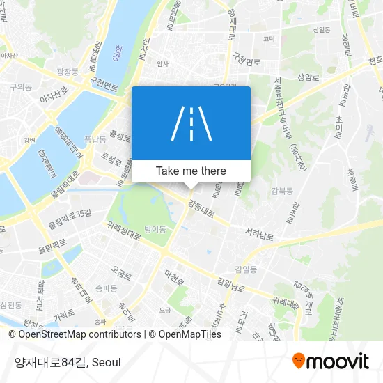양재대로84길 map