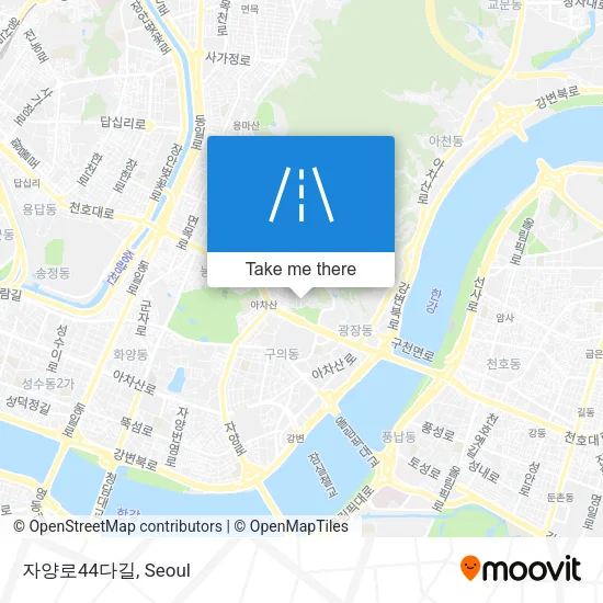 자양로44다길 map
