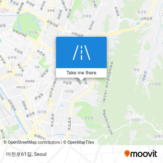 마천로61길 map