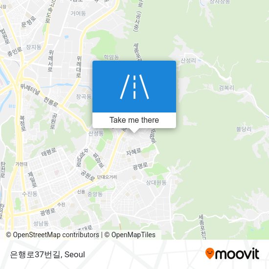 은행로37번길 map