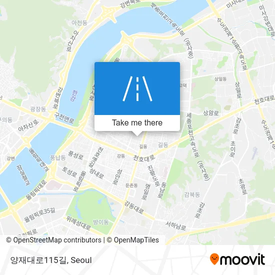 양재대로115길 map