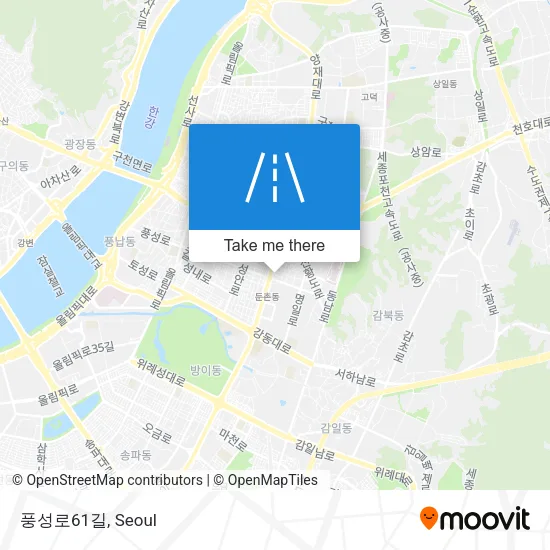 풍성로61길 map