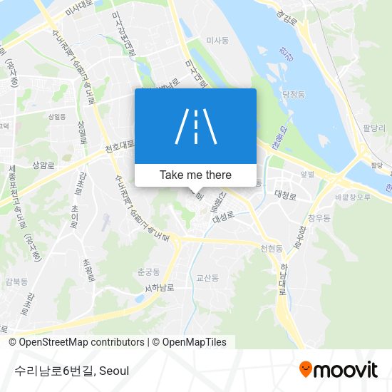 수리남로6번길 map