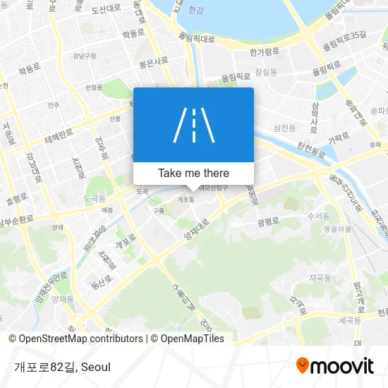 개포로82길 map