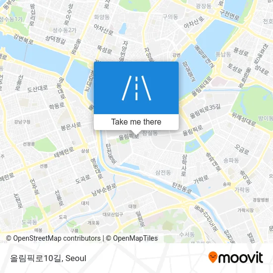 올림픽로10길 map