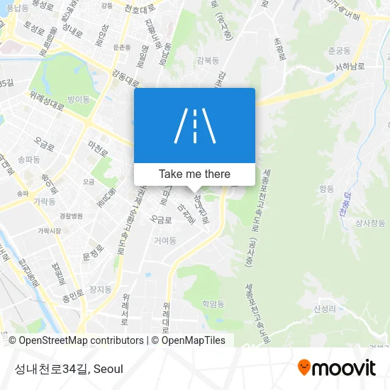 성내천로34길 map