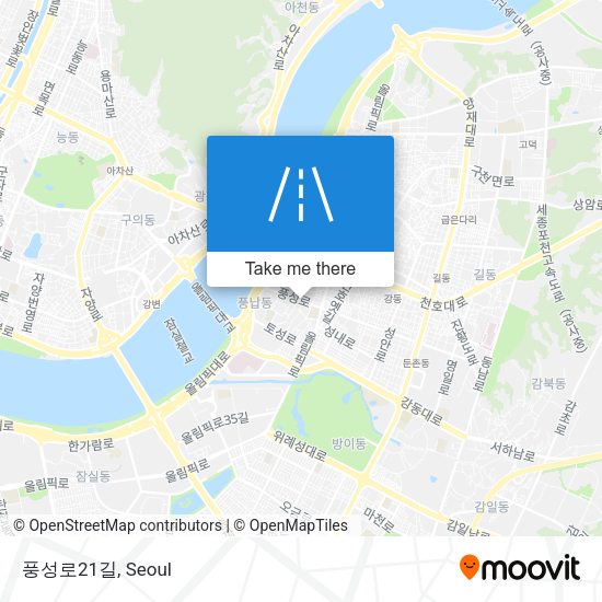 풍성로21길 map