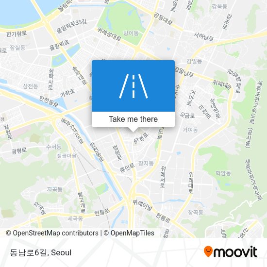 동남로6길 map
