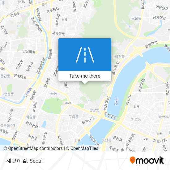 해맞이길 map