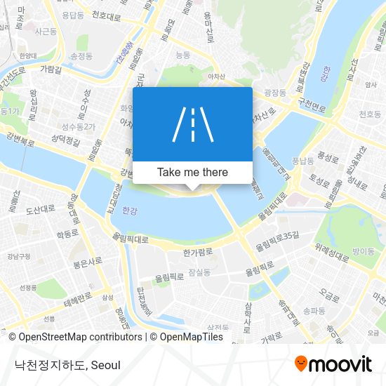 낙천정지하도 map