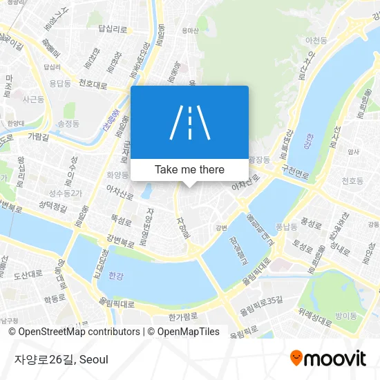 자양로26길 map