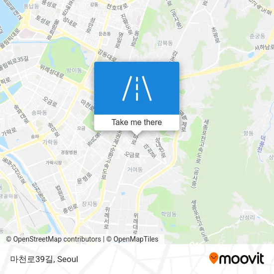 마천로39길 map