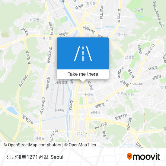 성남대로1271번길 map
