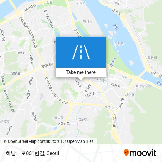 하남대로861번길 map