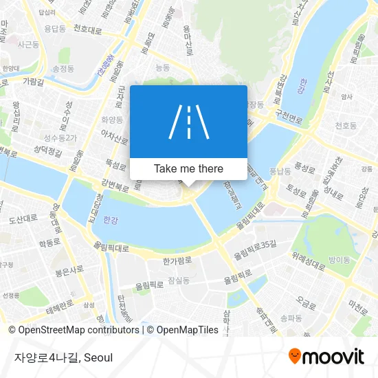 자양로4나길 map