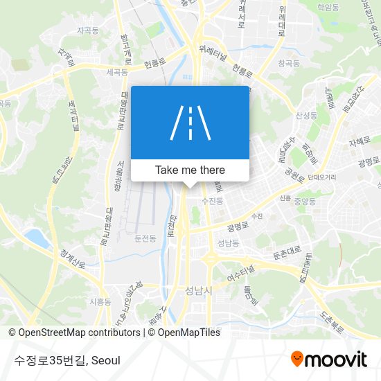 수정로35번길 map