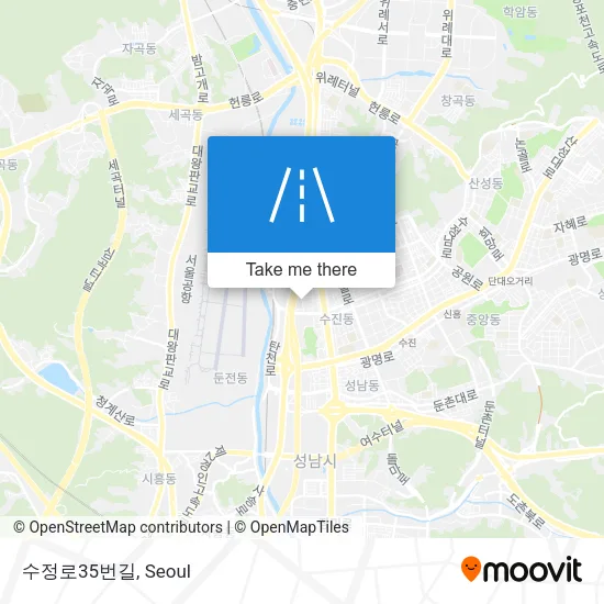수정로35번길 map