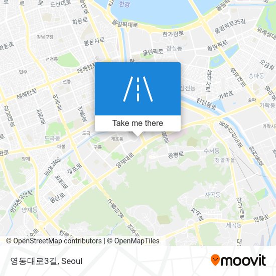 영동대로3길 map