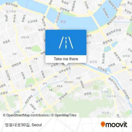 영동대로50길 map