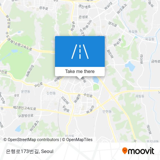 은행로173번길 map